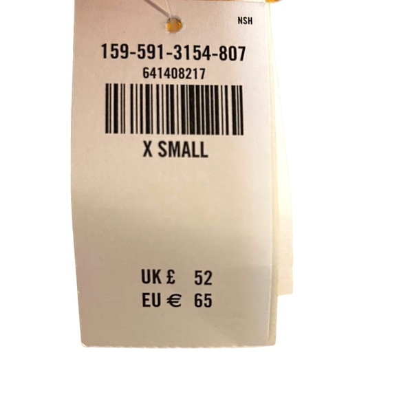 Abercrombie & Fitch Dot Short Sleeve Surplice Faux Wrap Romper - Picture 10 of 14